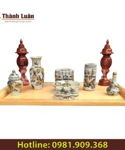 Bàn Thờ Treo Tường Gỗ Mít TT 07