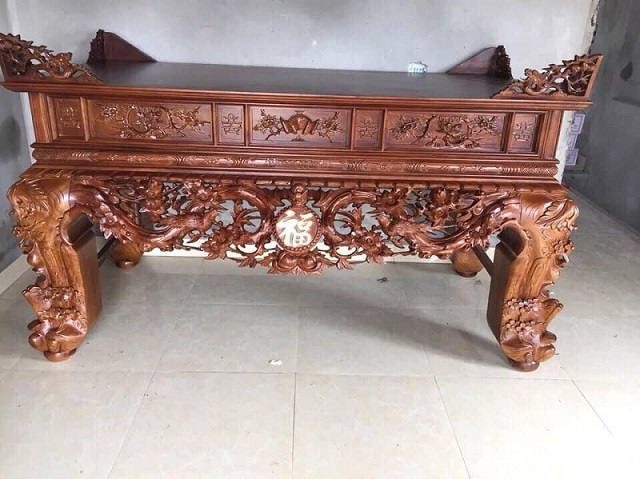 Hãy liên hệ với Bàn Thờ Thành Luân để đặt mua sập thờ chạm mai điểu Hãy liên hệ với Bàn Thờ Thành Luân để đặt mua sập thờ chạm mai điểu