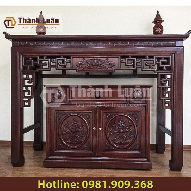 Thiết kế tủ thờ 2 tầng với kích thước chuẩn Thiết kế tủ thờ 2 tầng với kích thước chuẩn