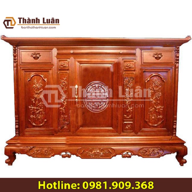 Tủ thờ gỗ hương thiết kế hiện đại Tủ thờ gỗ hương thiết kế hiện đại