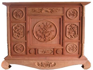 Tủ thờ gỗ gụ được người dùng ưa chuộng dựa vào chất lượng sử dụng cao