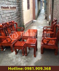 Mẫu bàn ghế gỗ Thành Luân Giá Rẻ GG7