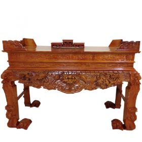 Sập thờ gỗ mít chân 22 thiết kế truyền thống