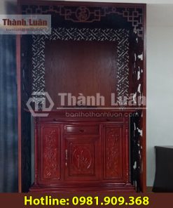 Tủ thờ gỗ Thành Luân TU4 (Gỗ Hương)