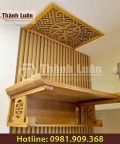 Bàn thờ treo tường đẹp BTT23
