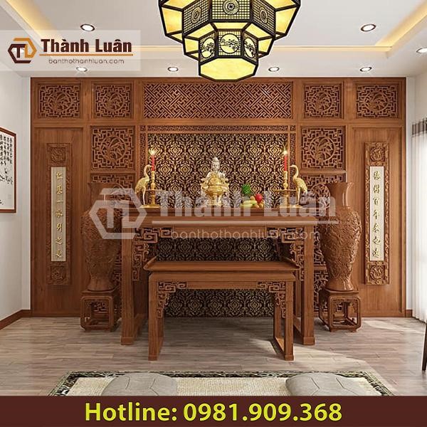 Bàn thờ gỗ hương chinh phục những khách hàng khó tính Bàn thờ gỗ hương chinh phục những khách hàng khó tính