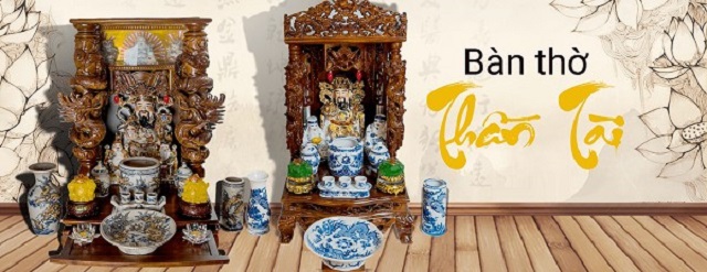 Bàn thờ thần tài gồm những gì đầy đủ nhất? , Bàn thờ thần tài gồm có những gì và những điều cần biết