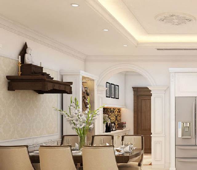 Bàn thờ thiết kế đẹp, gọn nhẹ Bàn thờ thiết kế đẹp, gọn nhẹ