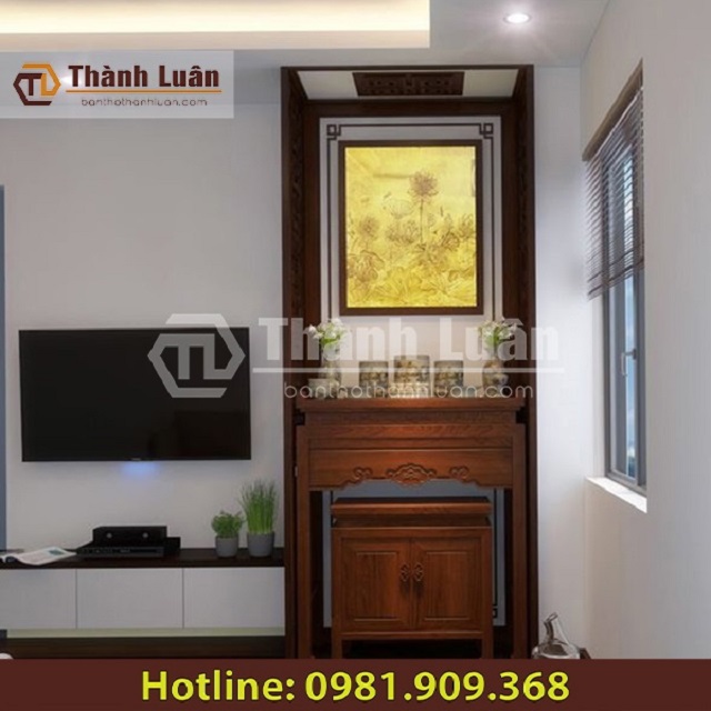 Đem đến may mắn cho gia chủ , Kích thước bàn thờ đứng hợp phong thủy nhất, bạn đã biết?