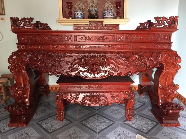 Sập thờ cho những không gian thờ cúng rộng lớn Sập thờ cho những không gian thờ cúng rộng lớn