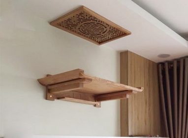 Ưu điểm của bàn thờ ông táo treo tường