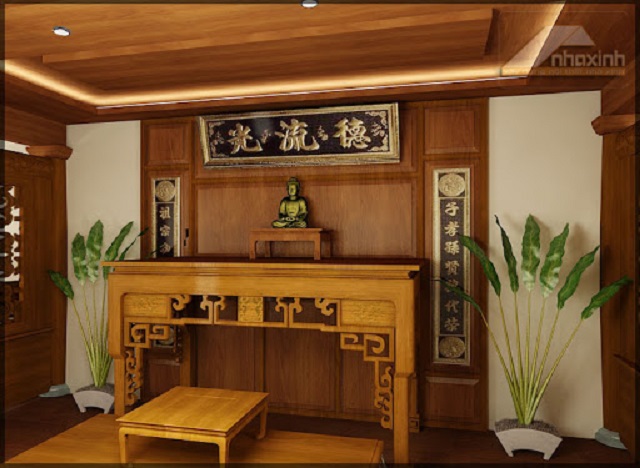 Mẫu phòng thờ đẹp Mẫu phòng thờ đẹp