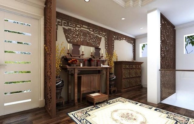 Những điều lưu ý khi đặt bàn thờ riêng 1 tầng Những điều lưu ý khi đặt bàn thờ riêng 1 tầng