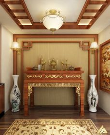 Nội thất phòng thờ hiện đại