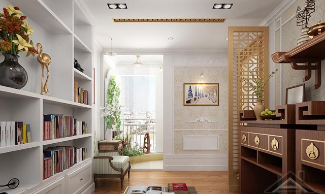 Tuyệt đối không nên đặt bàn thờ đối diện với cửa chính và cổng chính của ngôi nhà Tuyệt đối không nên đặt bàn thờ đối diện với cửa chính và cổng chính của ngôi nhà